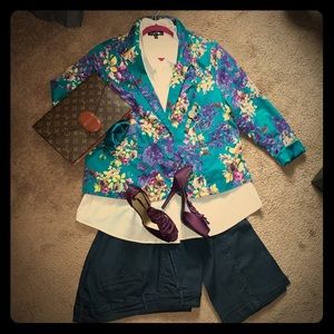 TORRID Floral Blazer